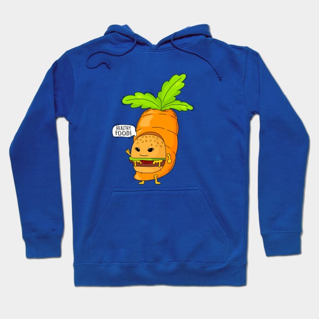 Healthy food and humor Hoodie by My Happy-Design